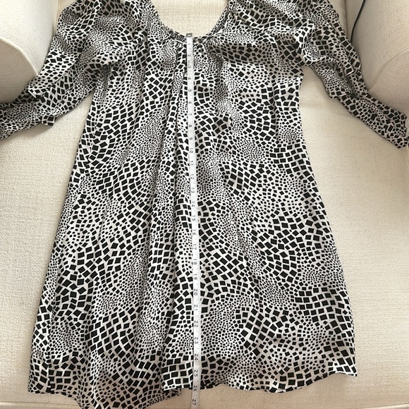 2 Three 4 Silk Cold Shoulder Mini Dress - Picture 10 of 10
